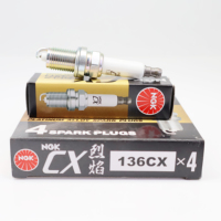 Bougie d'allumage PLATINE NGK 136CX d'origine pour Honda Cruze, Jingcheng, Baojun, Haima, Chevrolet