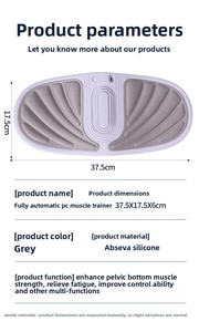 Entraîneur Kegel Intelligent 2026 Silencieux et Portable, Rechargeable Type-C avec 4 Niveaux de Vibration pour la Récupération du Plancher Pelvien - Product Image 6
