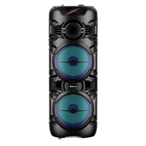 Altavoz Bluetooth con Luz LED de Malla Azul, 20W, Doble Woofer de 8 Pulgadas, 60 Imanes, para Interiores y Exteriores, con Control Remoto, <span class=keywords><strong>Radio</strong></span> FM, AUX, <span class=keywords><strong>REC</strong></span> - Product Image 5