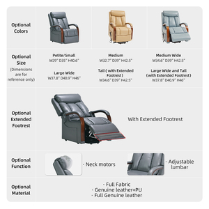 Tecforcare Medical <strong>Recliner</strong> Lift Chair With Massage Heating Living Room Elderly Care Products Electric Sofa <strong>Recliner</strong> Chair - Product Image 6