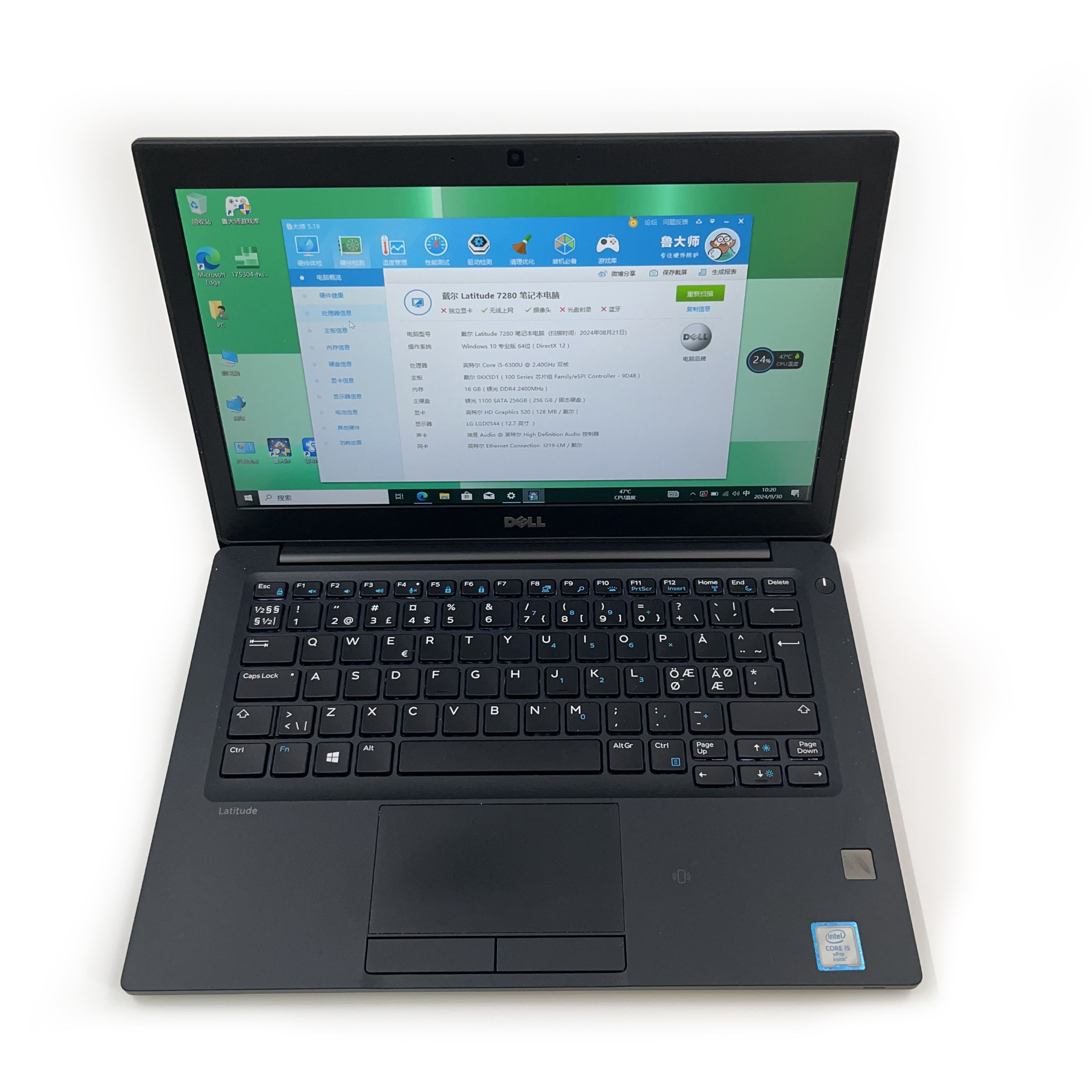 For Dell Latitude 7280  8+256GB