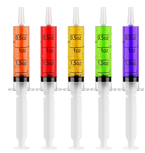 Jeringas <span class=keywords><strong>de</strong></span> Gelatina Duraderas <span class=keywords><strong>de</strong></span> 2 oz para Fiestas, Halloween, Día <span class=keywords><strong>de</strong></span> Acción <span class=keywords><strong>de</strong></span> Gracias, Navidad, Despedidas <span class=keywords><strong>de</strong></span> <span class=keywords><strong>Soltera</strong></span> - Product Image 1