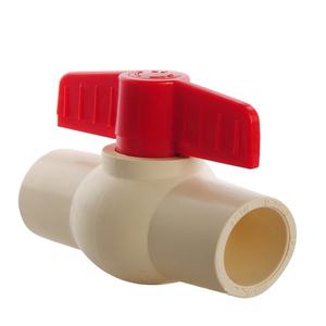 Fábrica preço vermelho punho plástico <span class=keywords><strong>pvc</strong></span> portão <span class=keywords><strong>PVC</strong></span> bola válvula - Product Image 1