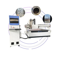Machine de sablage laser automatique pour miroirs en verre refroidie à l'eau 1300x2500mm