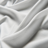 Tissu d'interlining léger à jet d'eau pour robes et chemisiers avec une drapé soyeux