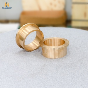 Độ chính xác chịu mài mòn mặt bích bằng đồng ỐNg Lót cường độ cao chống ăn mòn cho môi trường khắc nghiệt dịch vụ đúc - Product Image 5