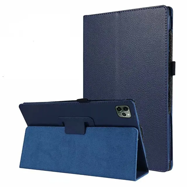 Funda de piel sintética con tapa y soporte para iPad Pro 11, 2021, 10,2, iPad 10,5, 9,7, 10,9