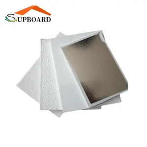 New Building Materials Vinyl Ceiling Sheets Artistic Panel PVC Faced Gypsum Board Waterproof