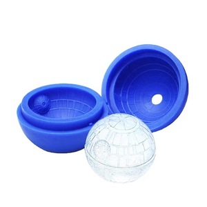 Silicone Ice <b>Ball</b> Mold Round <b>Sphere</b> Shape For Whiskey Cooling Household Use One Size Blue Color - Product Image 1