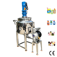Cuve de mélange chauffante en acier inoxydable gainé DZJX pour le mélange et le stockage du miel, du sirop et du jus, avec équipement d'agitation