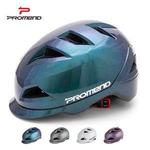 <span class=keywords><strong>Casco</strong></span> de <span class=keywords><strong>Bicicleta</strong></span> <span class=keywords><strong>PROMEND</strong></span> con Luz USB Ajustable, Moldeado en una Sola Pieza, Protección Inteligente EPS para Ciclismo al Aire Libre, Cascos de <span class=keywords><strong>Bicicleta</strong></span> Integrados - Product Image 3