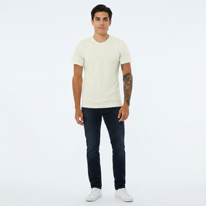 Camiseta de Jersey Unisex de Manga Corta y Cuello Redondo, Color Blanco, 150 g, Fabricante - Product Image 1