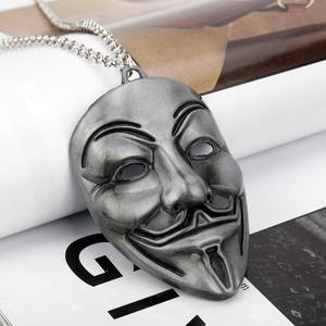 Hombres Cool Halloween Avengers Hacker Máscara Ghost Dance V Vendetta Máscara Collar para Hombres - Product Image 5