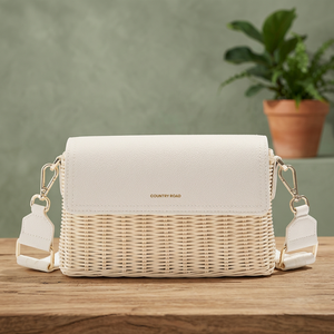Bolsas de ratán de mimbre natural, bolsa de algas marinas tejidas a mano, cesta rectangular tejida a mano, cesta de venta al por mayor para mujeres y mujeres, lo mejor en VIETNAM - Product Image 3