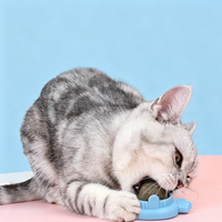 360 °    Jouet mural rotatif à la catnip, gardez votre chat heureux, en bonne santé et occupé avec nos jouets rotatifs à la catnip de qualité supérieure