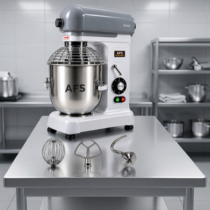 AFS 40L Electric Planetary <b>Mixer</b> 1800W Stainless Steel Bowl Variable Speed Easy Operate Dough Cake Batter Cream Cookies Pizza 1 - Product Image 6