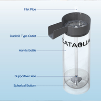 CATAQUA Fish étang Aquarium Aquaculture système Biofloc eau plastique Bio filtre réservoir