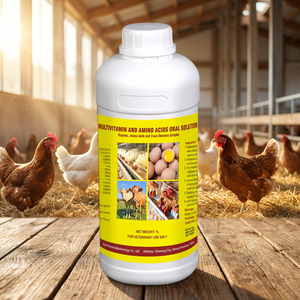Vitboo - Solución Oral Multivitamínica Líquida <span class=keywords><strong>de</strong></span> Grado Alimenticio para Aves <span class=keywords><strong>de</strong></span> Corral, <span class=keywords><strong>Gallos</strong></span> <span class=keywords><strong>de</strong></span> Pelea, Aminoácidos, Minerales, Promueve el Crecimiento - Product Image 1