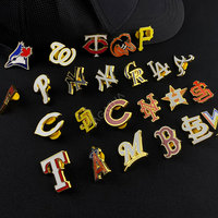 Accessoires : Épingles à chapeau en métal personnalisées avec logo émaillé pour casquettes ajustées et casquettes de baseball