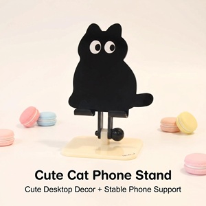 Factory Customization Phone Stand Acrylic Adjustable Portable Foldable Anti-tipping Phone Holder for Commute Streaming - Product Image 1