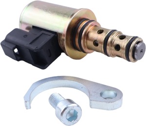 Válvula Solenoide de 12V para Excavadora, Repuesto de Bomba Hidráulica JS200 JS220 JS240 JS260 JS300 JS330 - Product Image 1