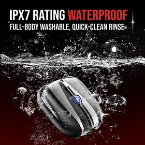 Mini Afeitadora Eléctrica para Hombre, Impermeable IPX7, Cuerpo de Aleación, Cuchilla Magnética de Doble Anillo, Carga Rápida Tipo C, Anti-Pellizcos, Uso en Seco y Húmedo - Product Image 3
