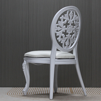 Chaise de Mariage en Bois Croisée, Style Campagne Classique, Durable, en Rotin, pour Adultes, Hôtels, Banquets et Événements