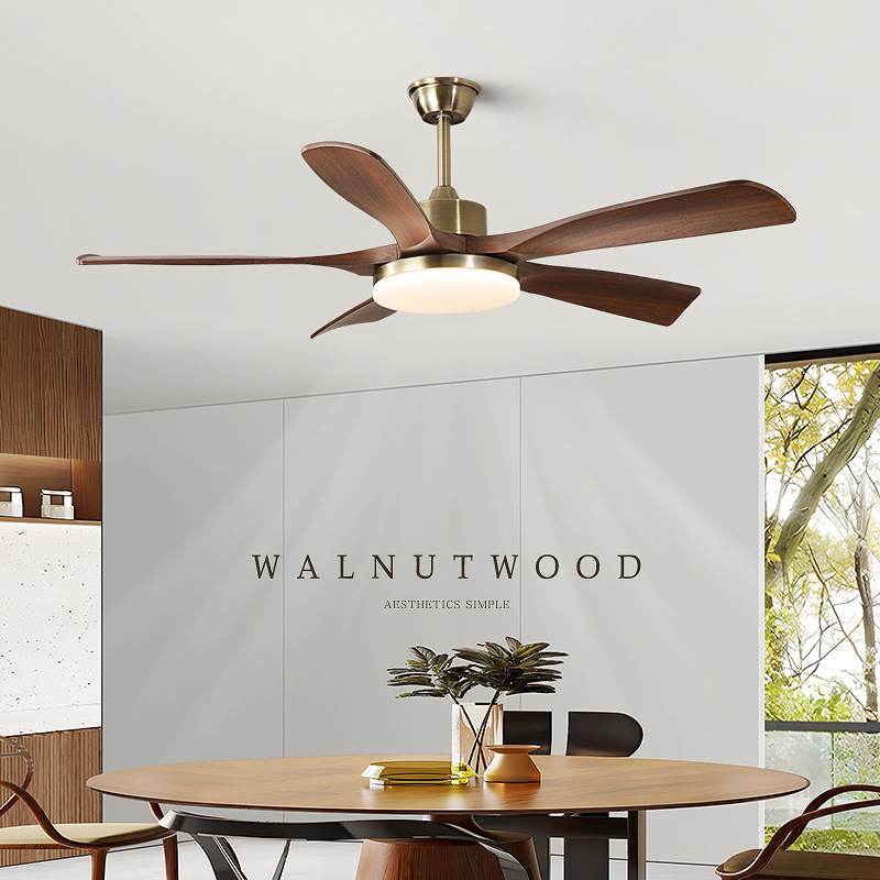 Ceiling Fan with Light and Remote 6 Speeds 5 Blade Farmhouse Ceiling Fan Outdoor Indoor for Bedroom Living Room Kitchen Garage