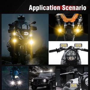 Feux de travail LED pour tracteurs 10W <span class=keywords><strong>Faisceau</strong></span> haut/bas universel Feux de conduite antibrouillard LED pour <span class=keywords><strong>moto</strong></span> VTT Camion Accessoires - Product Image 6