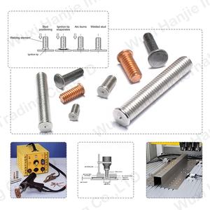 <span class=keywords><strong>Goujon</strong></span> de boulon de soudage à tête <span class=keywords><strong>cylindrique</strong></span> en aluminium de cisaillement fileté en acier au carbone de haute précision - Product Image 6