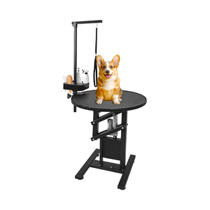 <b>Adjustable</b> Collapsible Dog Grooming <b>Table</b> Stainless Steel Plastic Eco-Friendly Pet Grooming Tool for Dogs Cats Small Animals - Product Image 1