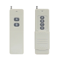 Control Remoto Inalámbrico RF de Alta Potencia KONST de 1/2/4/6/8/12 Botones, 433MHz, Largo Alcance de 5000m