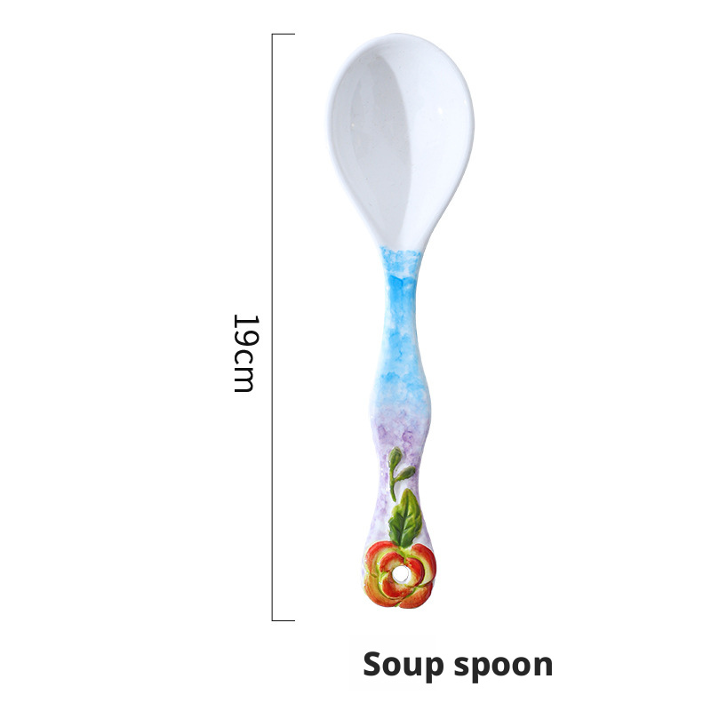 blue Butterfly flower-spoon
