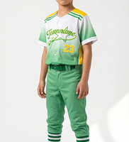 Vente en gros de maillots de baseball originaux, design personnalisé, logo sublimé, nom personnalisé, tous les 30 équipes, maillot de baseball pour hommes et garçons