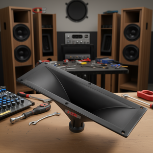 Hise 15x5 Gorge de haut-parleur rectangulaire en plastique à visser pour enceintes 34mm - Product Image 2