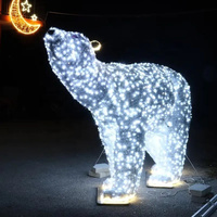 Prix d'usine – Nouvelles décorations LED 3D sur le thème du Nouvel An pour Noël, mariages et maisons – Éclairage extérieur IP65 pour parcs et places publiques
