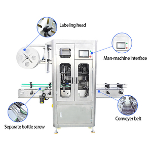 Tự động tốc độ cao nhiệt co tay áo nhựa chai cup PVC nhãn Applicator máy dán nhãn với nhiệt thu hẹp đường hầm - Product Image 3