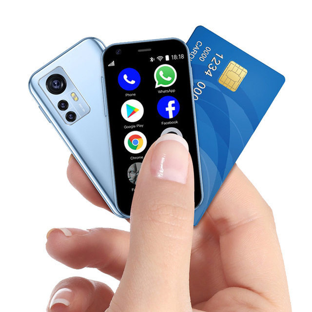 SOYES D18 2.5 Inches Display Mini Android Smartphone 2MP Rear Camera Dual SIM TF Card Slot 1000mAh 3G Network Small Mobile Phone