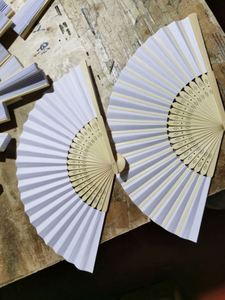Customized Logo and Package Fairy Style Painted Bamboo <b>Hand</b> <b>Fan</b> - Product Image 5