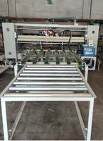 Machine plieuse-colleuse semi-automatique électrique à double boîte pour emballage papier, bois et film, avec colle froide et colle thermofusible