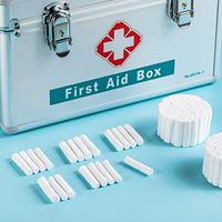 Usine directe taille personnalisable multi-usages hygiène buccale dentaire orale hémostase gingivale rouleau de coton Absorption d'eau orale