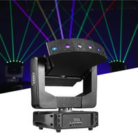 360 Angle Scan Lumières mobiles DMX512 Lumière de scène contrôlée RGB 3IN1 XYZ Laser Lumières principales mobiles pour spectacle de club disco