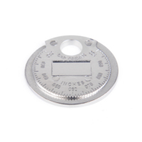 1 Pièces Bougie D'allumage L'écart Outil de Jauge De Calibre Outil De Mesure Monnaie-Type 0.6-2.4mm Bougie D'allumage Jauge L'écart Outil D'épaisseur