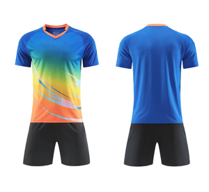 Pengiriman Gratis Jersey Sepak Bola Retro Kualitas Tinggi Buatan Thailand oleh Produsen, Set Sepak Bola Cepat Kering dan Bernapas - Product Image 6
