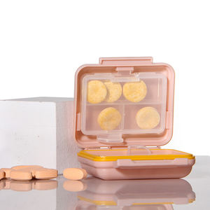 Logo personnalisé Compartiment hebdomadaire bon marché 7 jours <span class=keywords><strong>Pilulier</strong></span> de voyage en plastique - Product Image 4