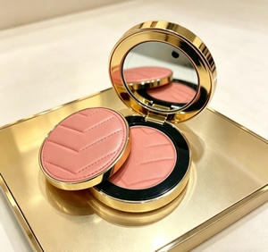 Colorete en polvo de textura de cuero de lujo, 6g, tres en uno, colorete en polvo, sombra de ojos facial, duradero, maquillaje natural, multicolor OEM - Product Image 4