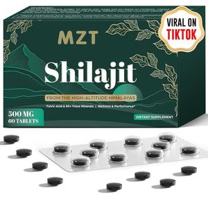 Grenz überschreitende OEM Custom Shilajit Harz Tabletten Lebensmittel qualität Vitamin Active Aloe Vera Extrakt Hochwirksame Max Export flaschen - Product Image 5