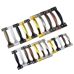 Chinese <b>Style</b> Iron Door Handle 3 Inch Bow Shape Black Painted For Cabinet Drawer Use - Product Image 4