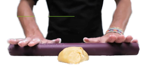 Kitchen Household <b>Silicone</b> Rubber Rolling Pin With Customer Logo Stainless Steel Pastry Dough Rolling Pin - Product Image 4