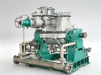 Turbine à vapeur à double extraction Bowzon, 0,5~50 MW, unité de production de chaleur et d'énergie combinée pour usine industrielle